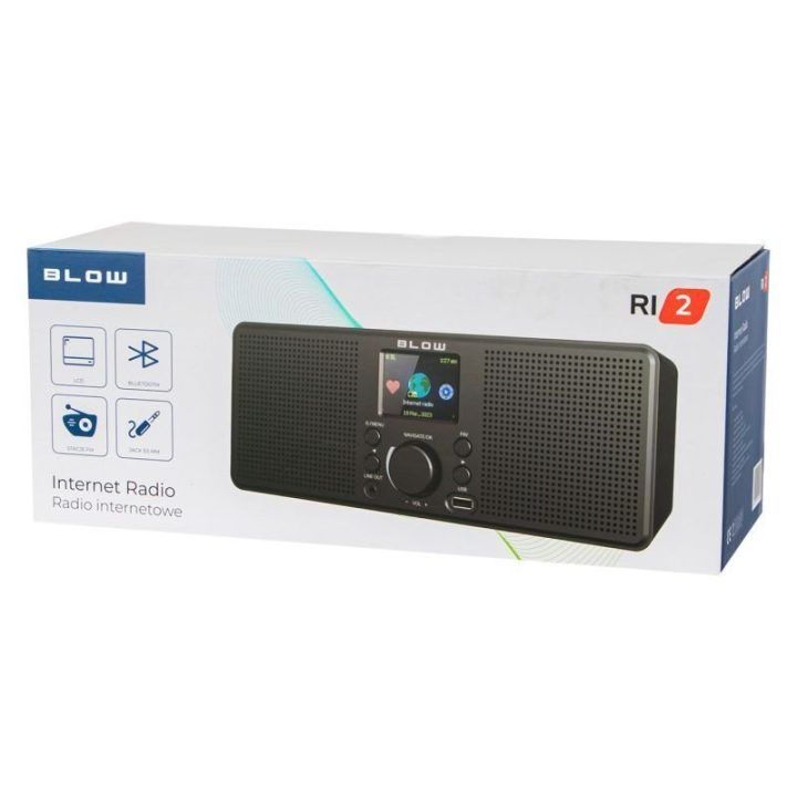 Maitinimo adapteris BLOW RI2, juodas