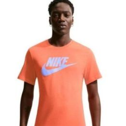 Vyriški marškinėliai Nike Nsw Tee Icon Futura, oranžiniai
