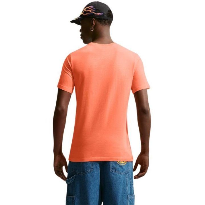 Vyriški marškinėliai Nike Nsw Tee Icon Futura, oranžiniai