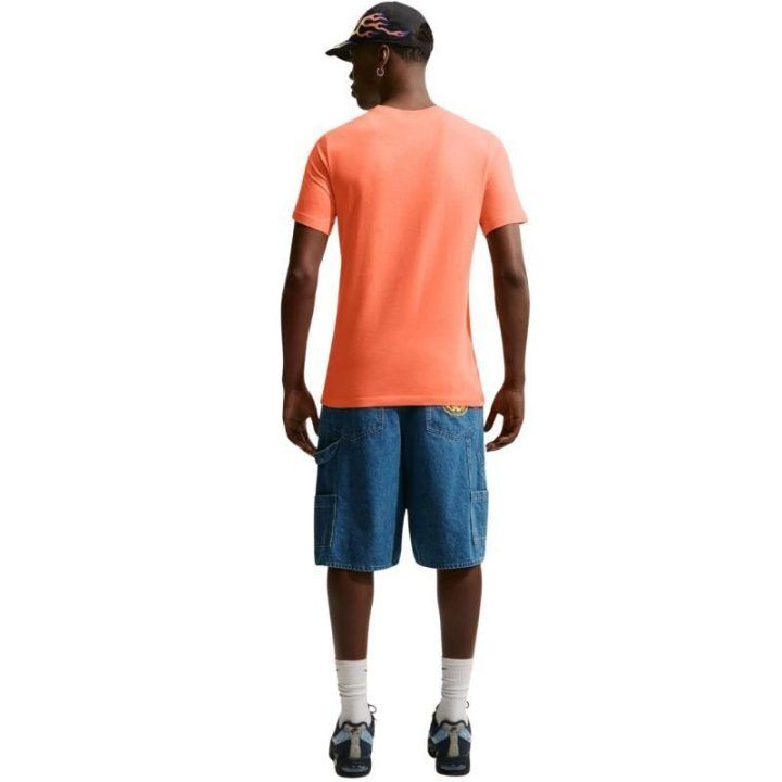 Vyriški marškinėliai Nike Nsw Tee Icon Futura, oranžiniai