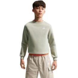 Vaikiškas Nike Sportswear Club Fleece džemperis, šviesiai žalias