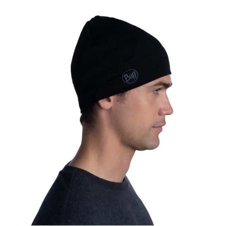 Merino kepurė Buff Midweight, juoda