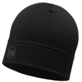 Vyriška merino kepurė Buff Lightweight Beanie, juoda