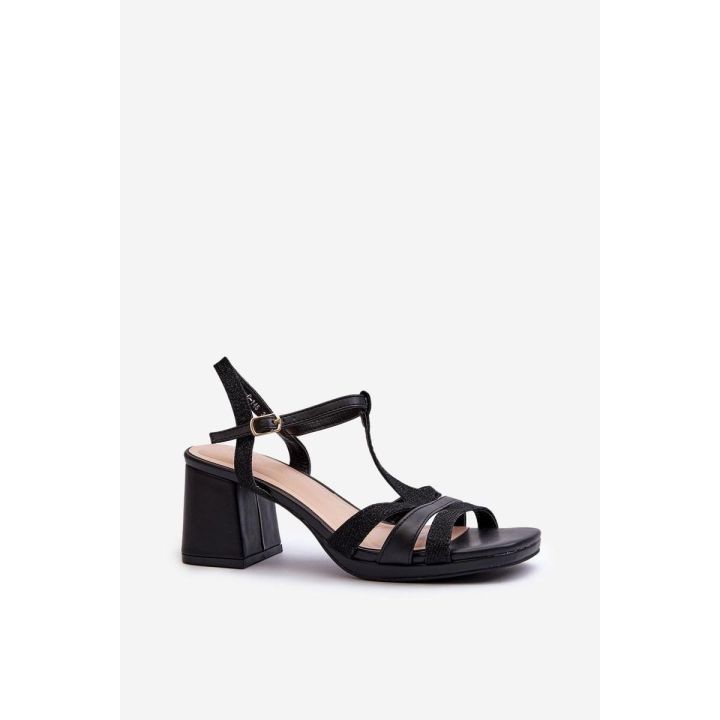 Juodos basutės su kulnu Step in style