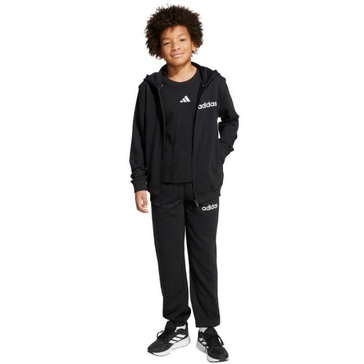 Vaikiškas sportinis kostiumas adidas Essentials Jr, juodas