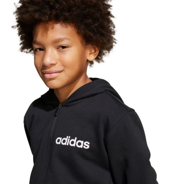 Vaikiškas sportinis kostiumas adidas Essentials Jr, juodas