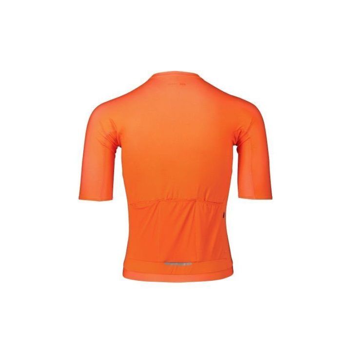 Vyriški dviratininko marškinėliai POC Pristine Jersey, oranžiniai