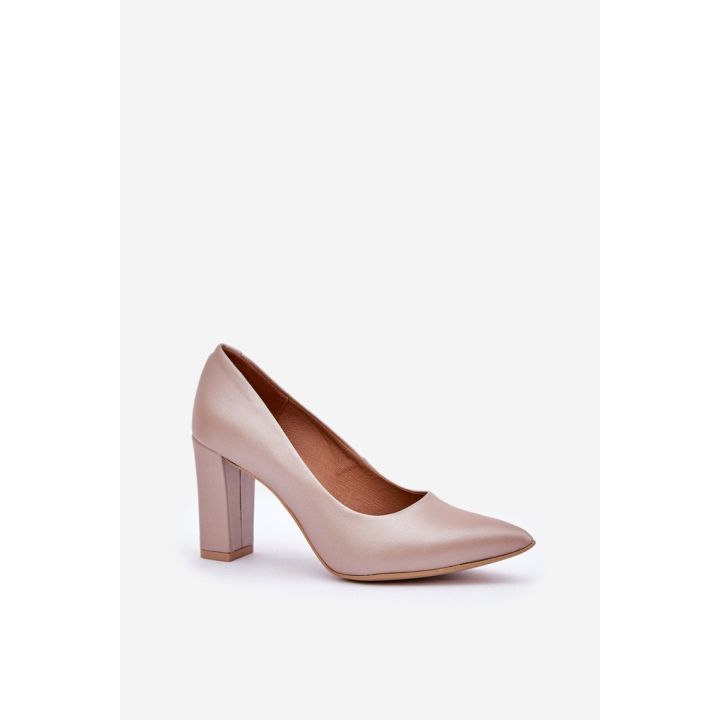 Aukštakulniai bateliai su blokiniu kulnu Step in style
