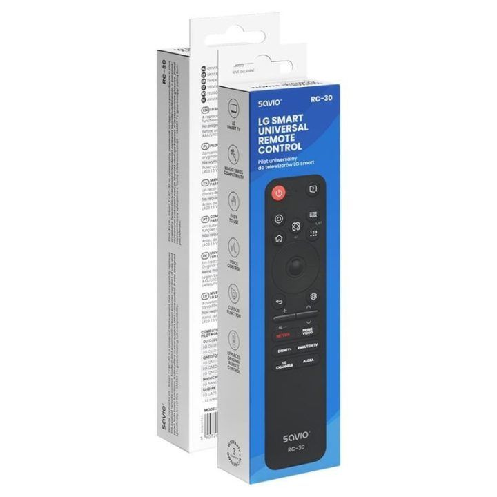 Universalus LG televizoriaus pultelis SAVIO RC-30