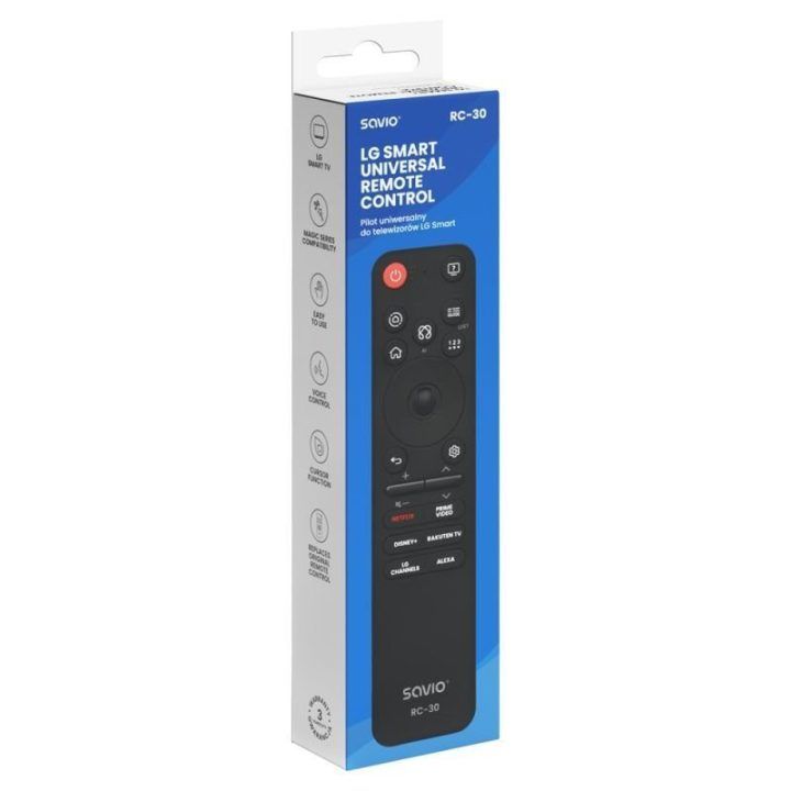 Universalus LG televizoriaus pultelis SAVIO RC-30