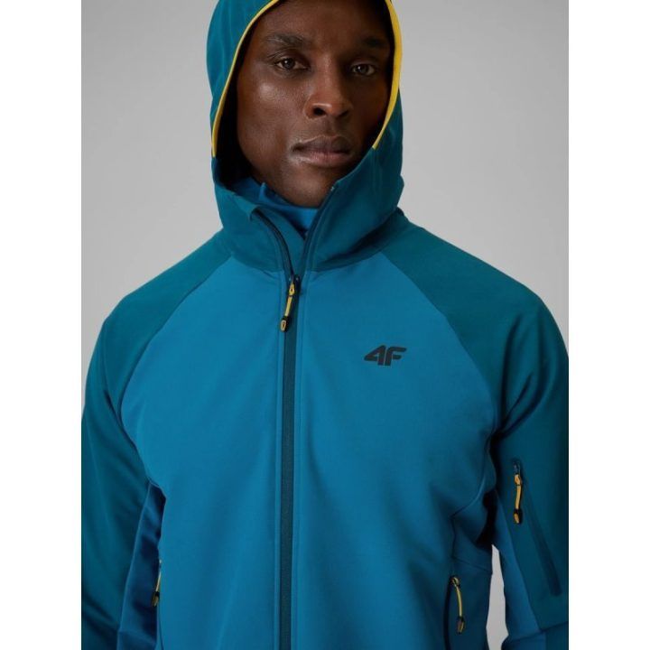 Vyriška softshell striukė 4F, mėlyna