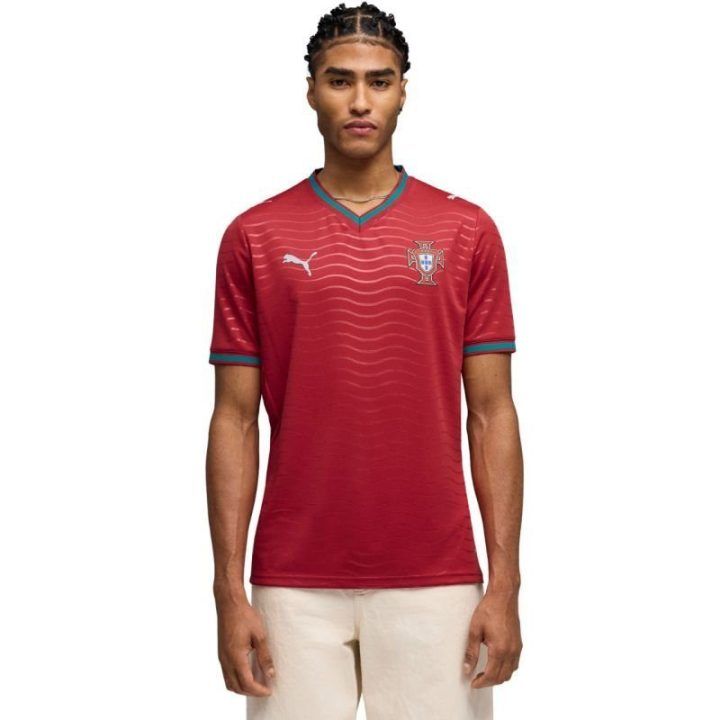 Puma Portugal Home Jersey Replica Club vyriški marškinėliai, raudoni