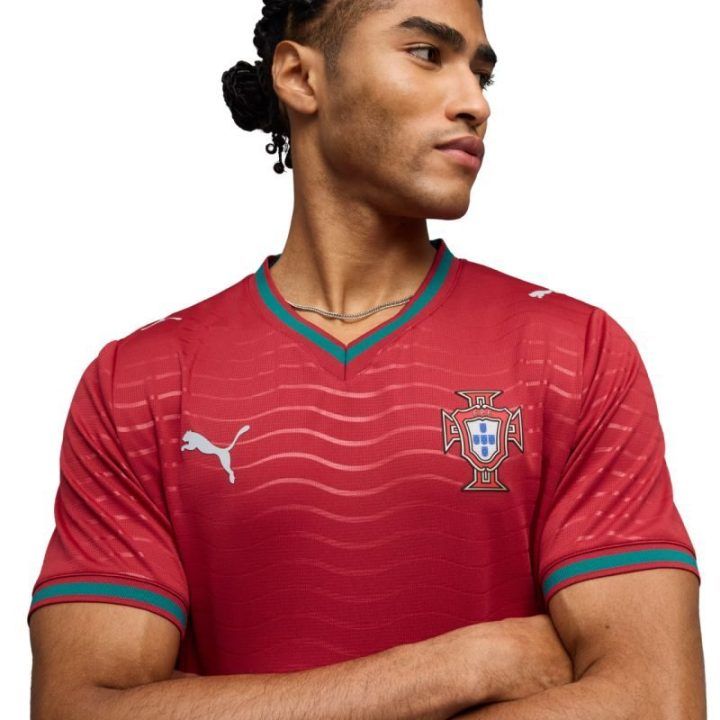 Puma Portugal Home Jersey Replica Club vyriški marškinėliai, raudoni