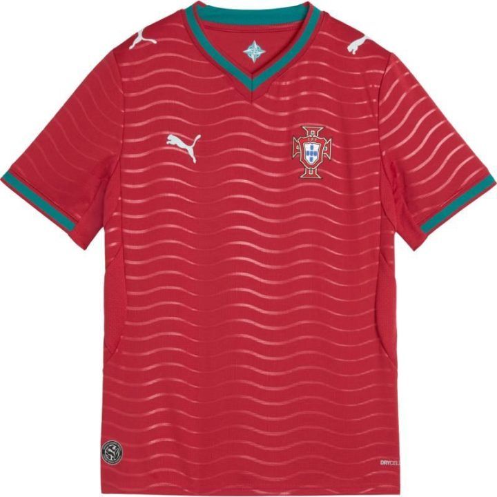 Vaikiški marškinėliai Puma Portugal Home Replica, raudoni