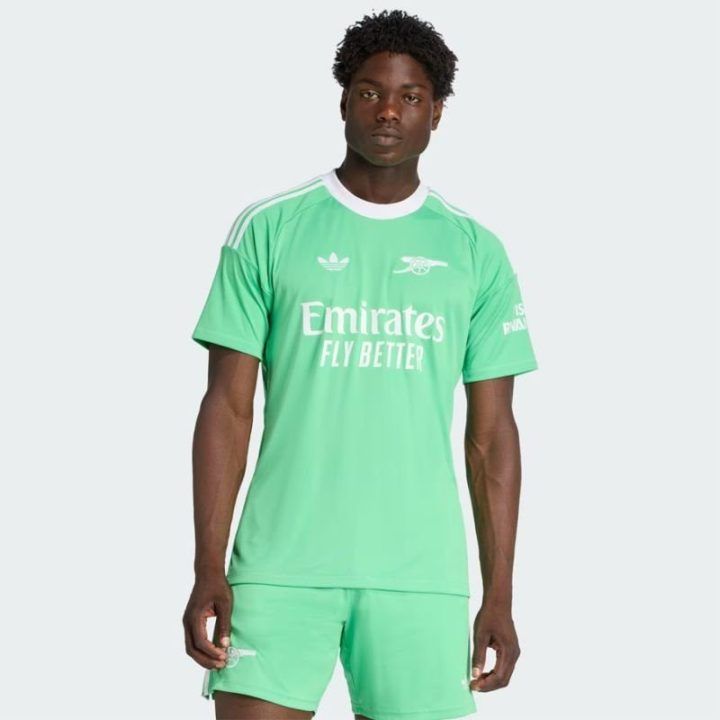Arsenal Londono stadioniniai vartininko marškinėliai adidas 2025/26