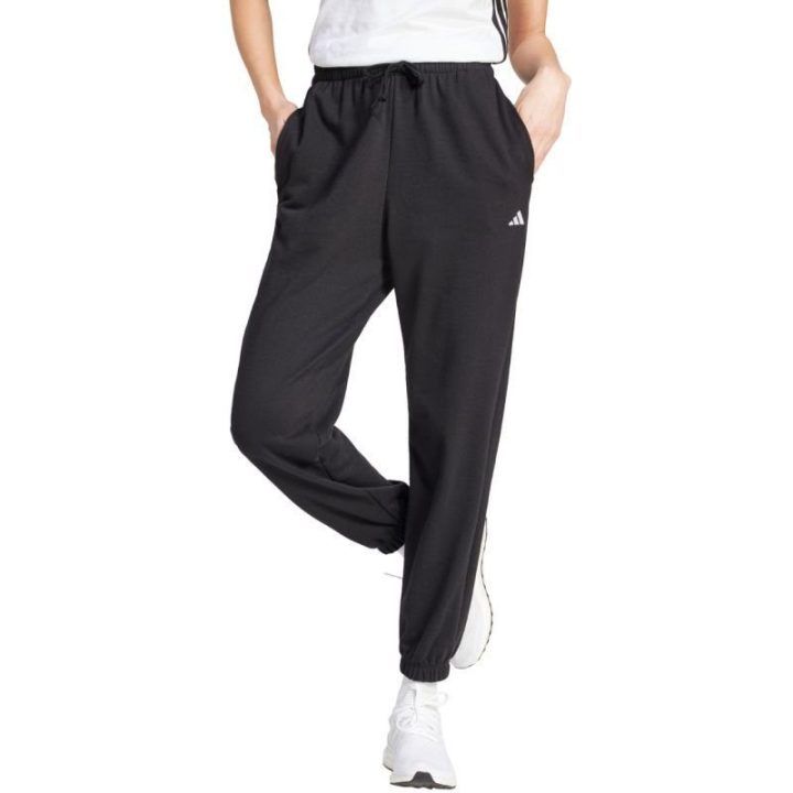 Moteriškos laisvalaikio kelnės adidas Essentials Small Logo, juodos