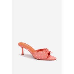 Koralinės basutės su kulnu Step in style