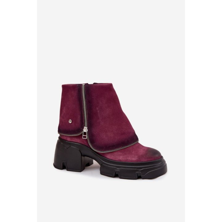 Bordo spalvos aulinukai Step in style
