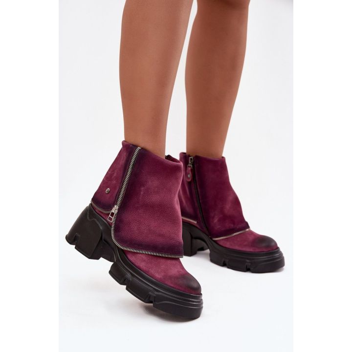 Bordo spalvos aulinukai Step in style