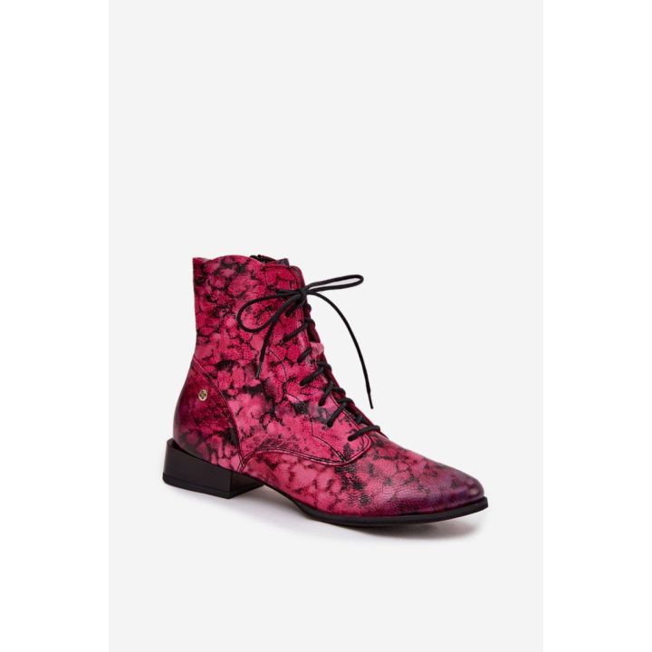 Fuksijos spalvos aulinukai su raišteliais Step in style