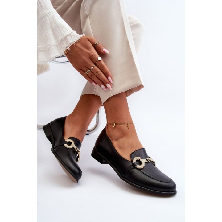 Juodi mokasinai Step in style