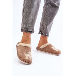 Šiltos tekstilinės šlepetės Step in style