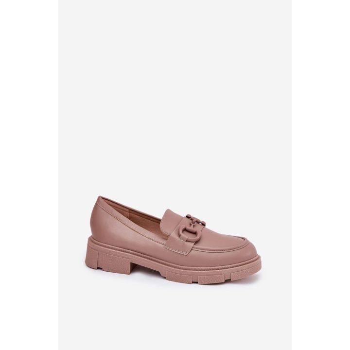 Rožinės spalvos mokasinai Step in style