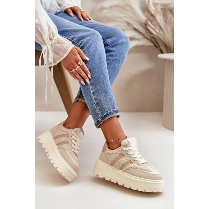 Moteriški sportbačiai su platforma Step in style