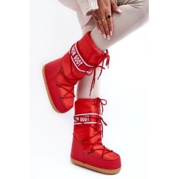 Raudoni sniego batai Step in style