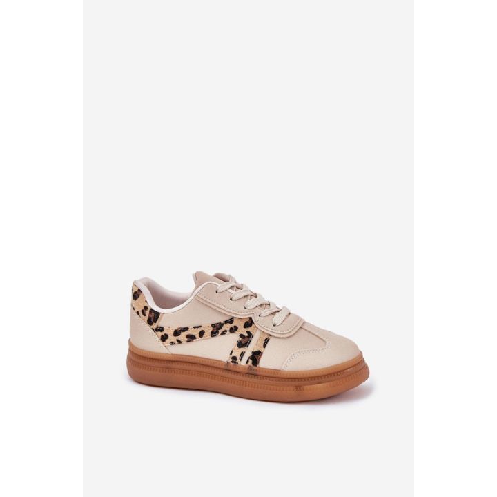 Moteriški sportbačiai su leopardo rašto detalėmis Step in style