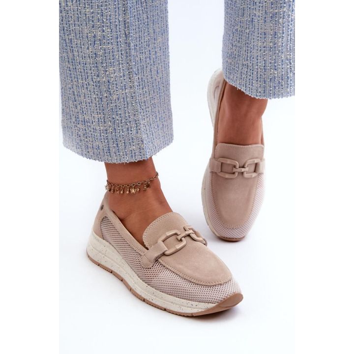 Ažūriniai mokasinai su sagtimi Step in style