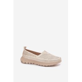 Smėlio spalvos mokasinai Step in style