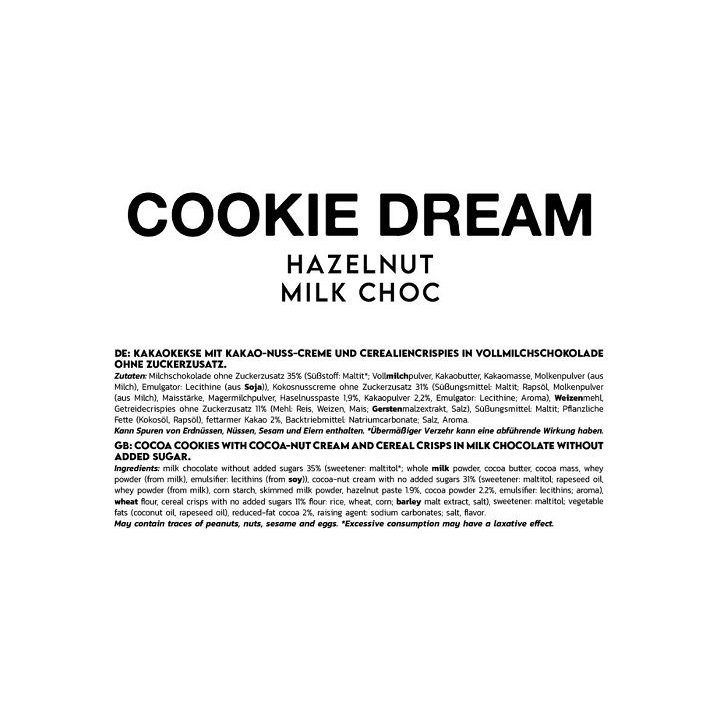 Baltyminis batonėlis INLEAD Cookie Dream 128 g