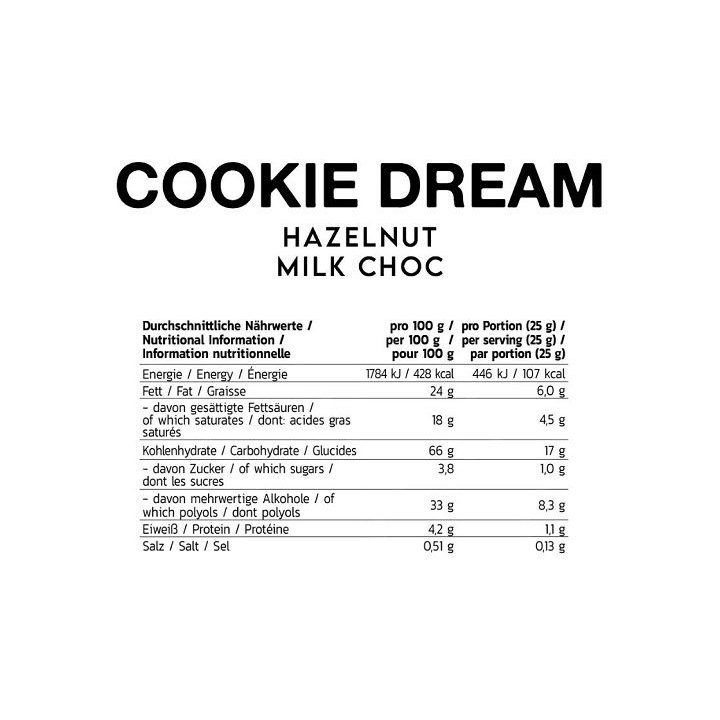 Baltyminis batonėlis INLEAD Cookie Dream 128 g