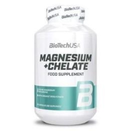 Magnio kapsulės BioTechUSA Magnesium + Chelate 60 kapsulių