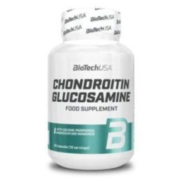 Chondroitino ir gliukozamino kapsulės BioTechUSA 60 kapsulių