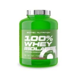 Išrūgų baltymų izoliatas Scitec Nutrition 100% Whey Isolate 1816 g, šokolado skonio