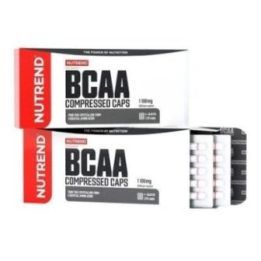 BCAA kapsulės Nutrend BCAA Compressed Caps 120 kapsulių