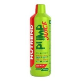 Pre-workout buteliukas Nutrend Pump Juice 900 ml, rūgščių melionų skonio
