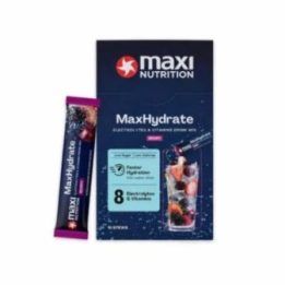 Elektrolitai MaxiNutrition MaxHydrate Classic 10 x 16 g, uogų skonio