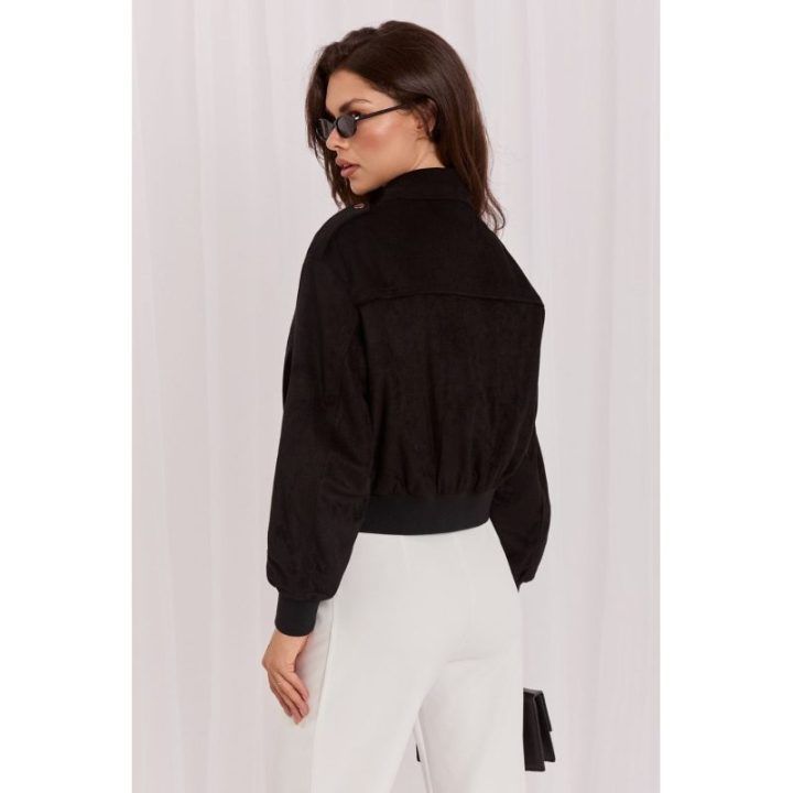 Juoda susegama striukė Italy Moda