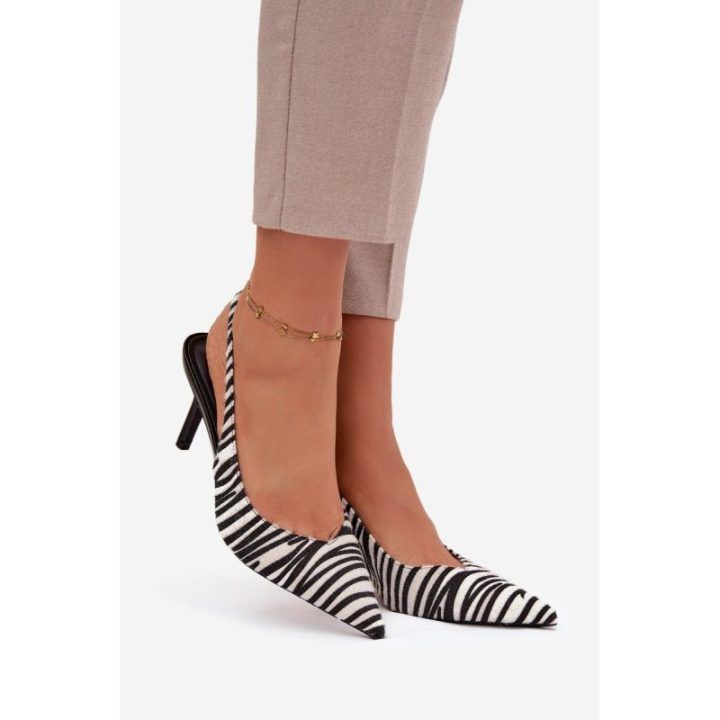 Aukštakulniai Zebra Phelia Boto – juoda