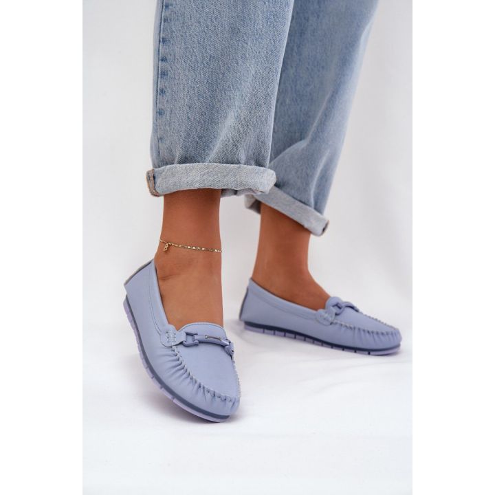 Mėlynos mokasinai Step in style
