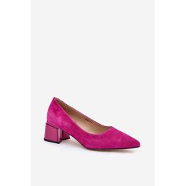 Ryškiai rožiniai aukštakulniai bateliai Step in style