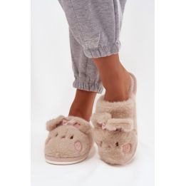 Moteriškos šlepetės su zuikio dekoru Step in style