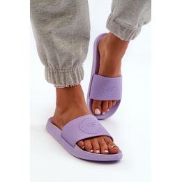 Fioletinės šlepetės Step in style