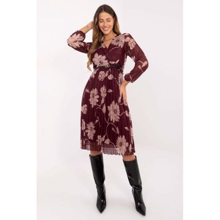 Bordinė gėlėta suknelė Italy Moda