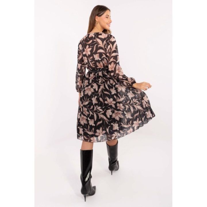 Gėlių rašto suknelė Italy Moda