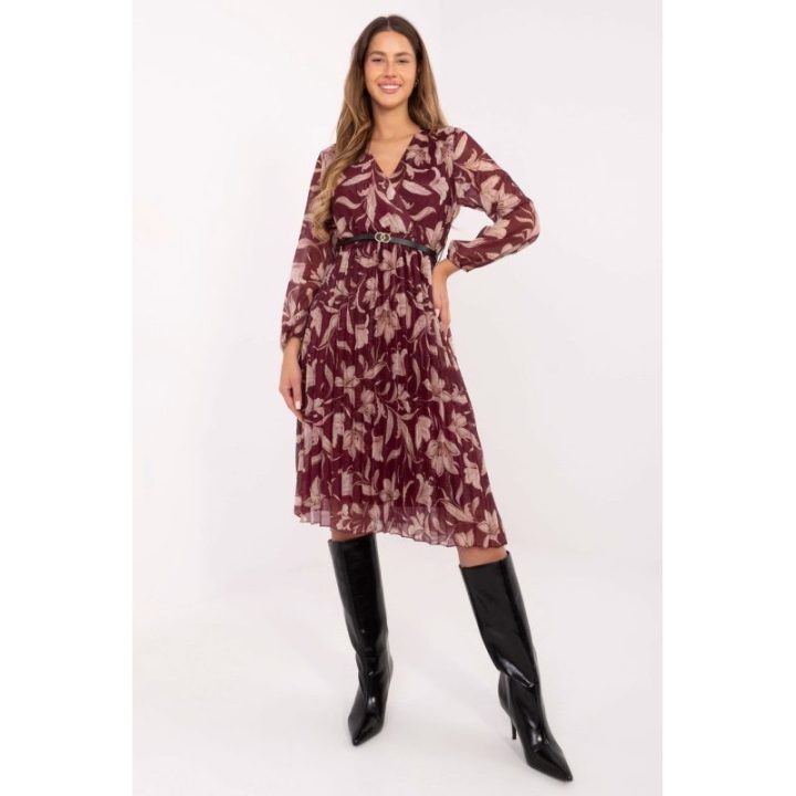 Gėlių rašto suknelė Italy Moda
