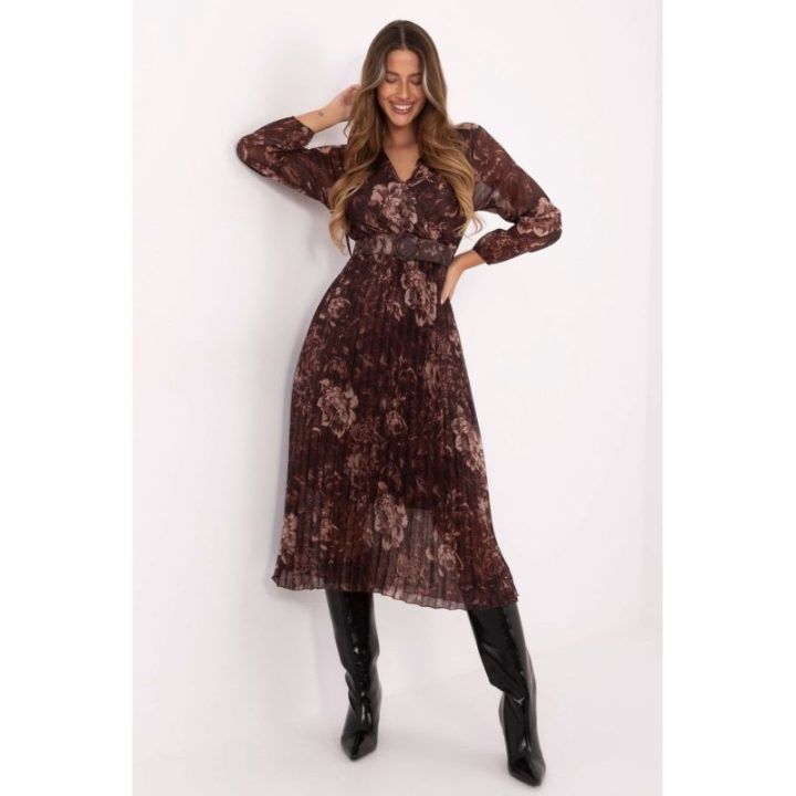 Marginta gėlėta suknelė Italy Moda